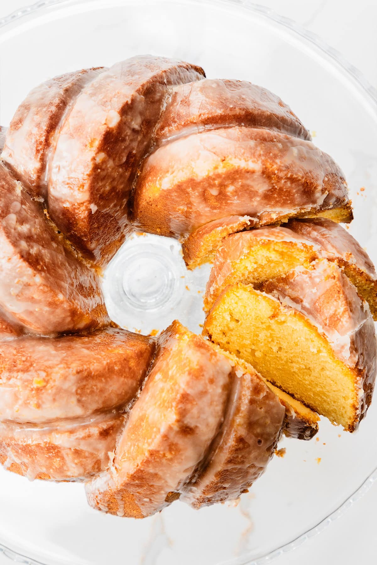 Zesty Lemon Bundt Cake with Irresistible Donut Glaze